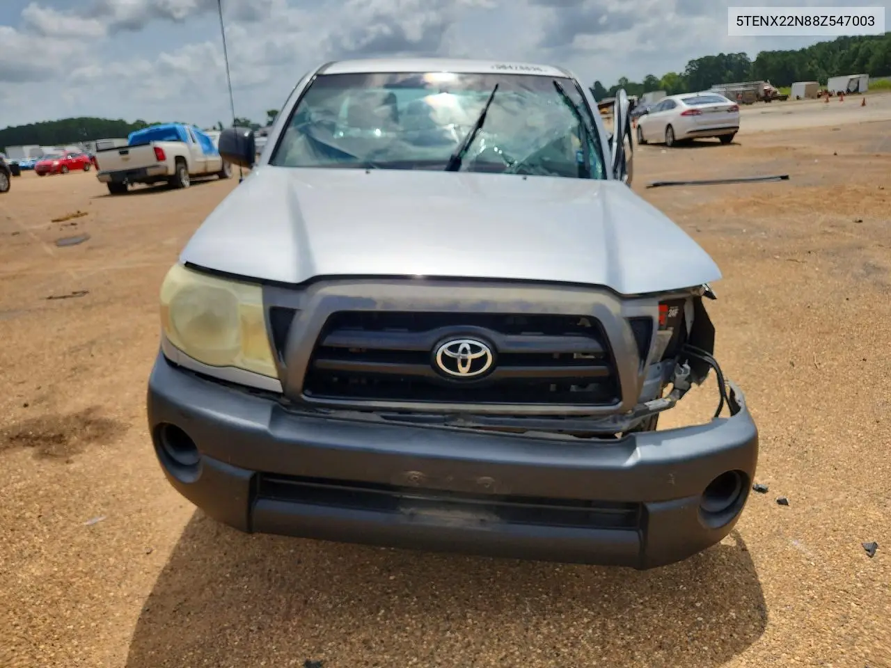 2008 Toyota Tacoma Base VIN: 5TENX22N88Z547003 Lot: 58478896