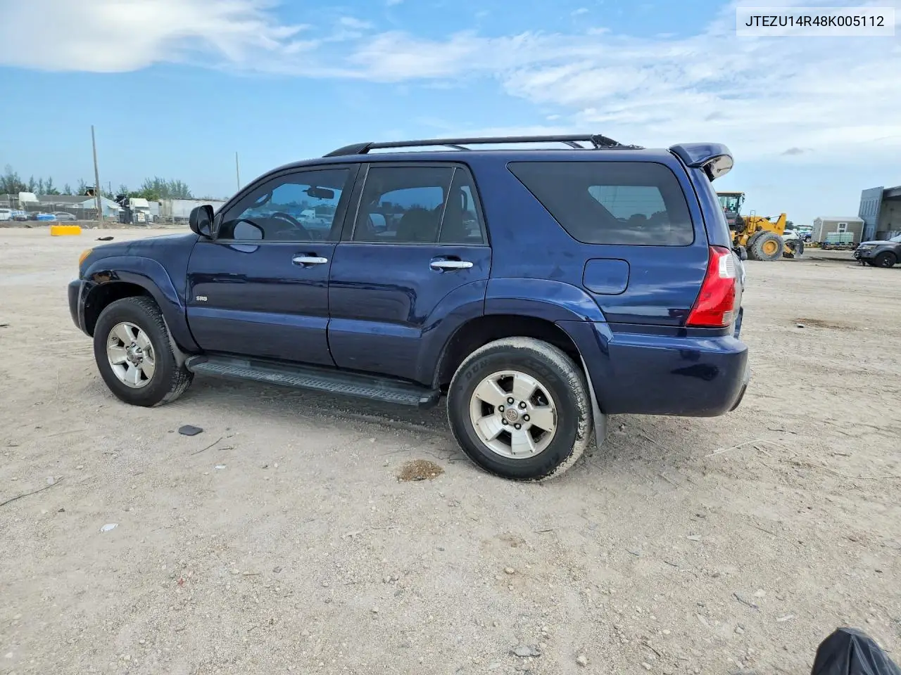 2008 Toyota 4Runner Sr5 VIN: JTEZU14R48K005112 Lot: 58651996