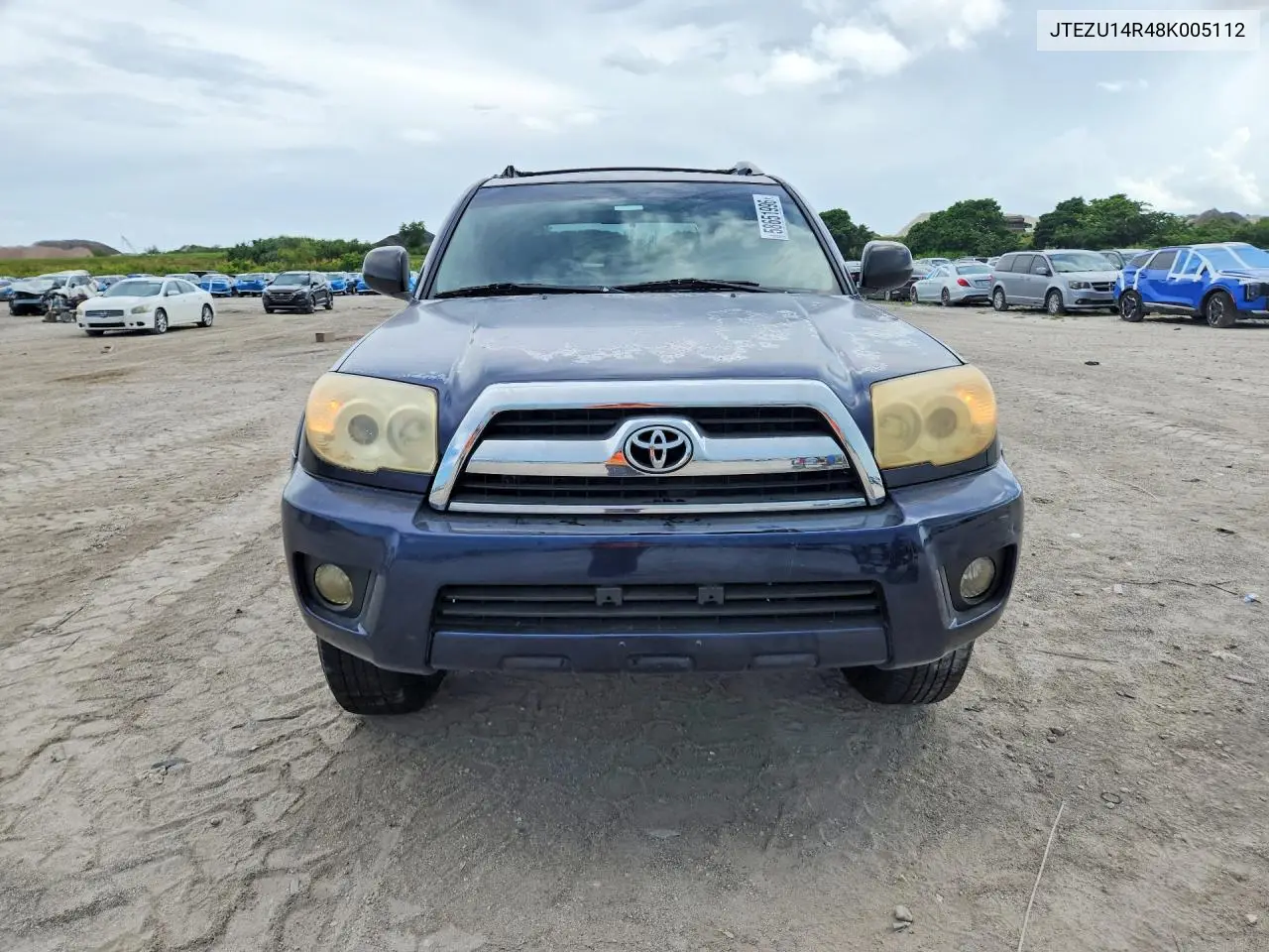 2008 Toyota 4Runner Sr5 VIN: JTEZU14R48K005112 Lot: 58651996