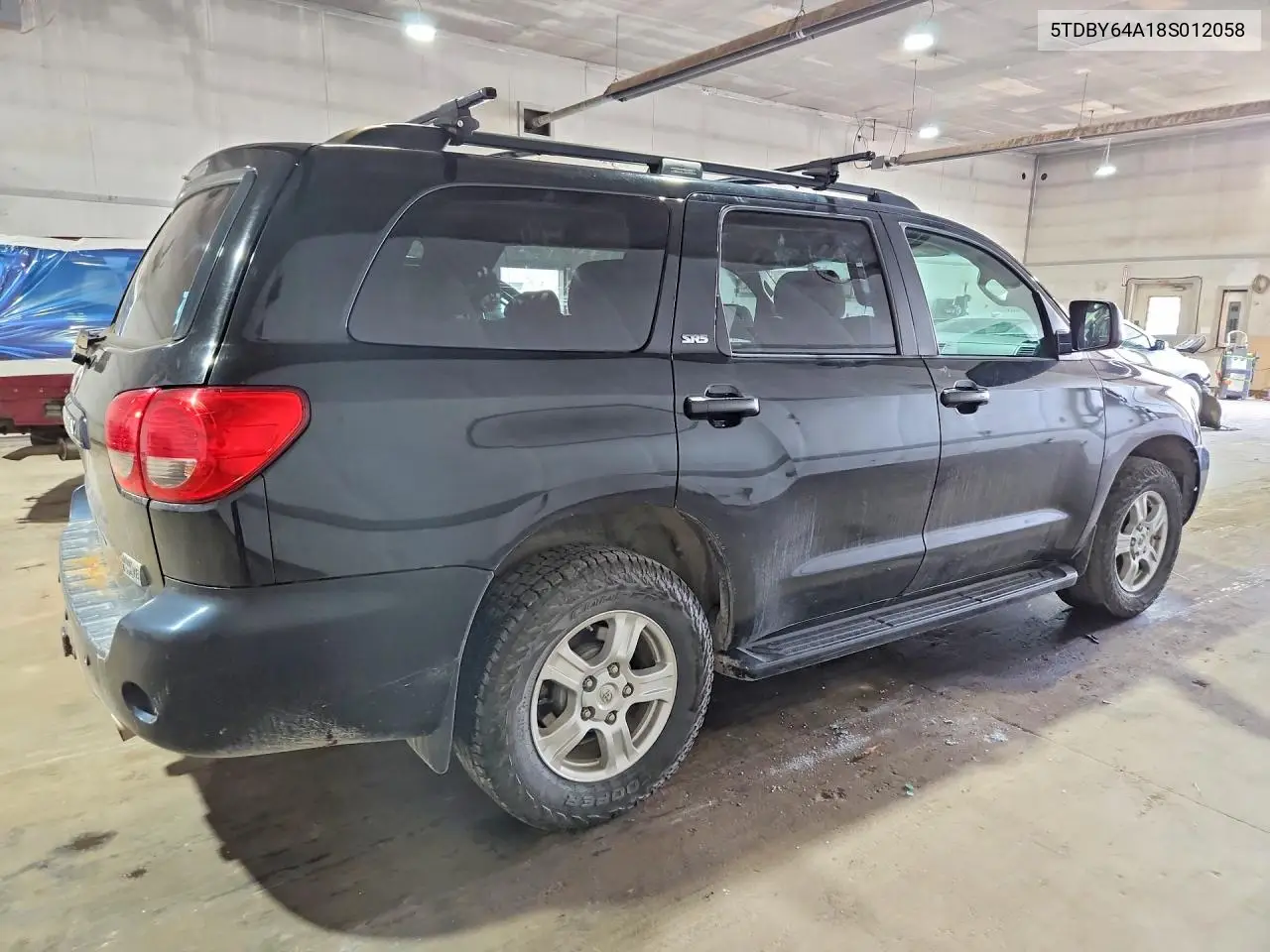 2008 Toyota Sequoia Sr5 VIN: 5TDBY64A18S012058 Lot: 58704766