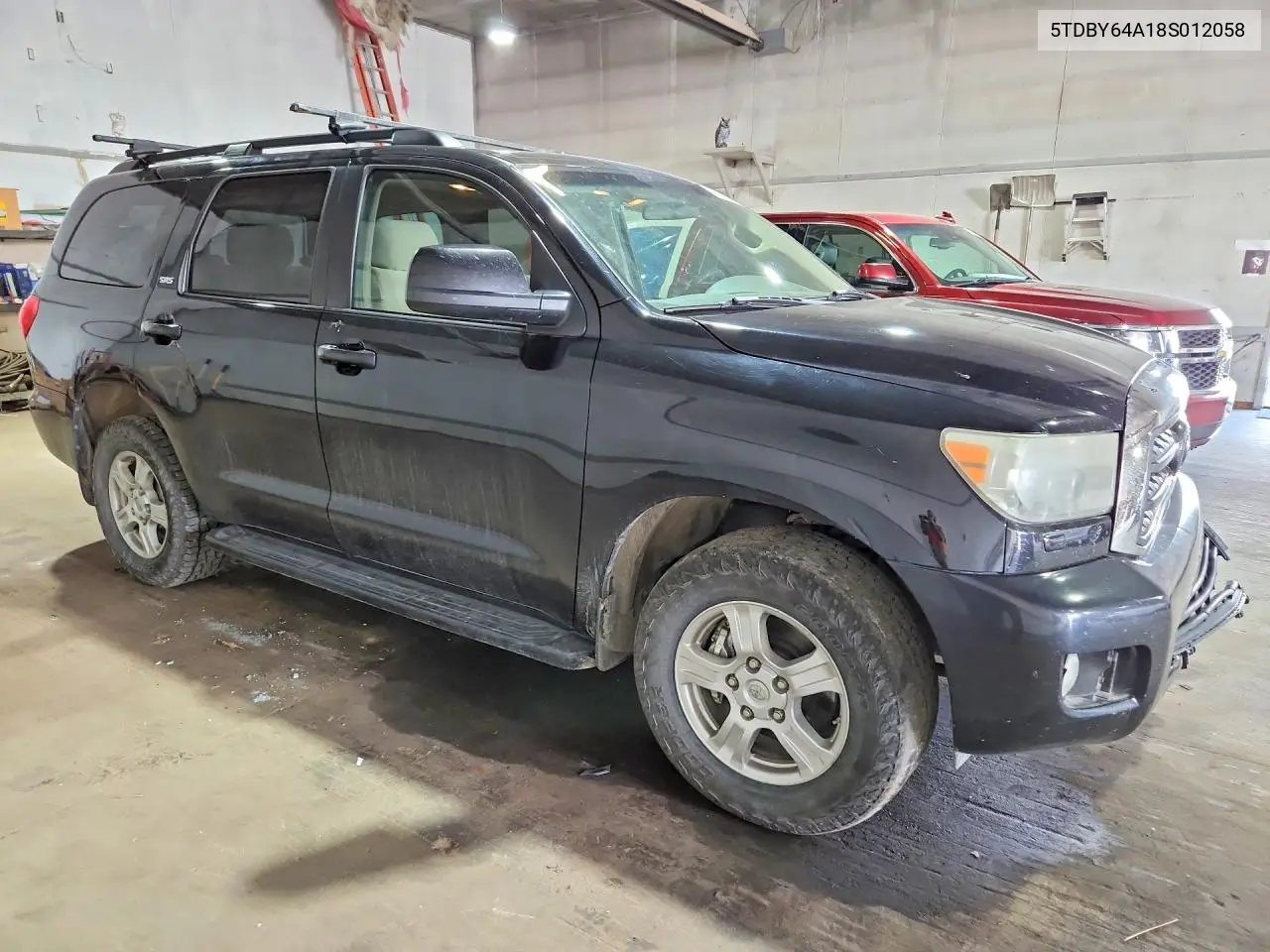 2008 Toyota Sequoia Sr5 VIN: 5TDBY64A18S012058 Lot: 58704766
