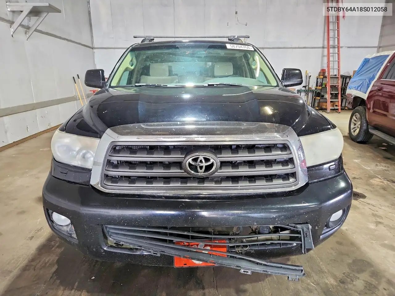 2008 Toyota Sequoia Sr5 VIN: 5TDBY64A18S012058 Lot: 58704766