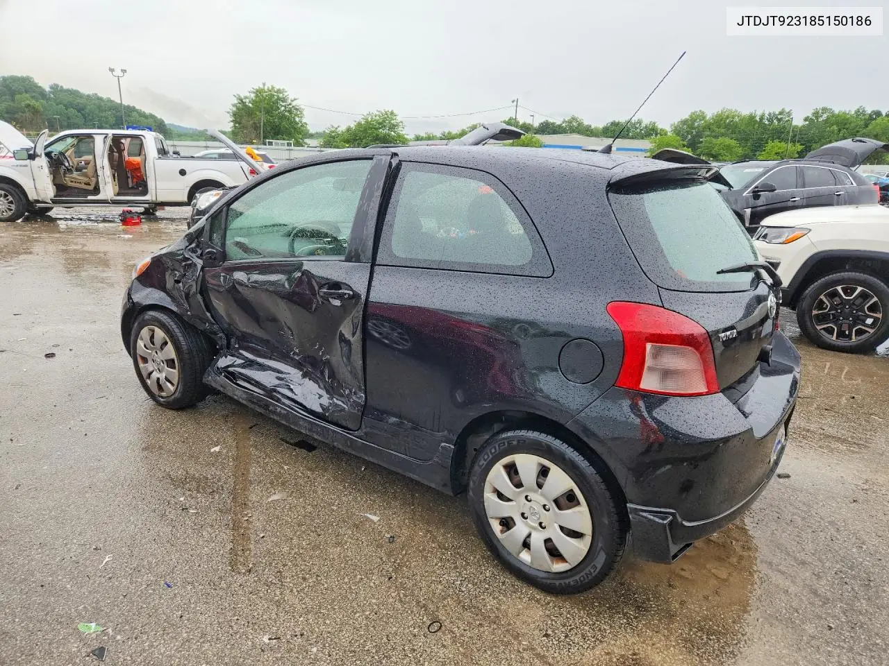2008 Toyota Yaris S VIN: JTDJT923185150186 Lot: 58740666