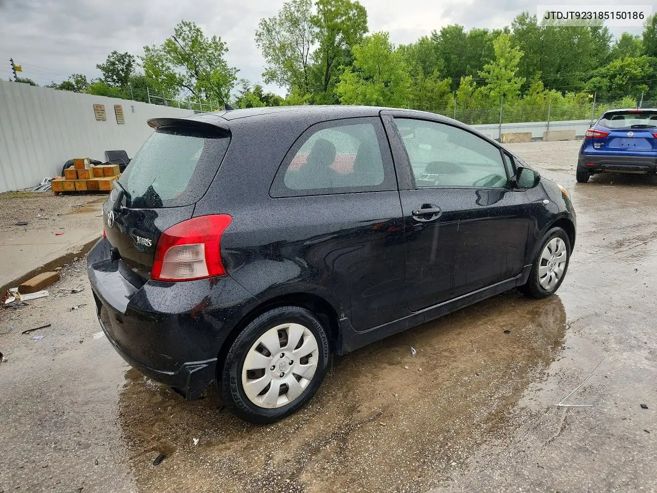2008 Toyota Yaris S VIN: JTDJT923185150186 Lot: 58740666