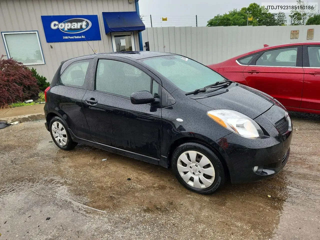 2008 Toyota Yaris S VIN: JTDJT923185150186 Lot: 58740666