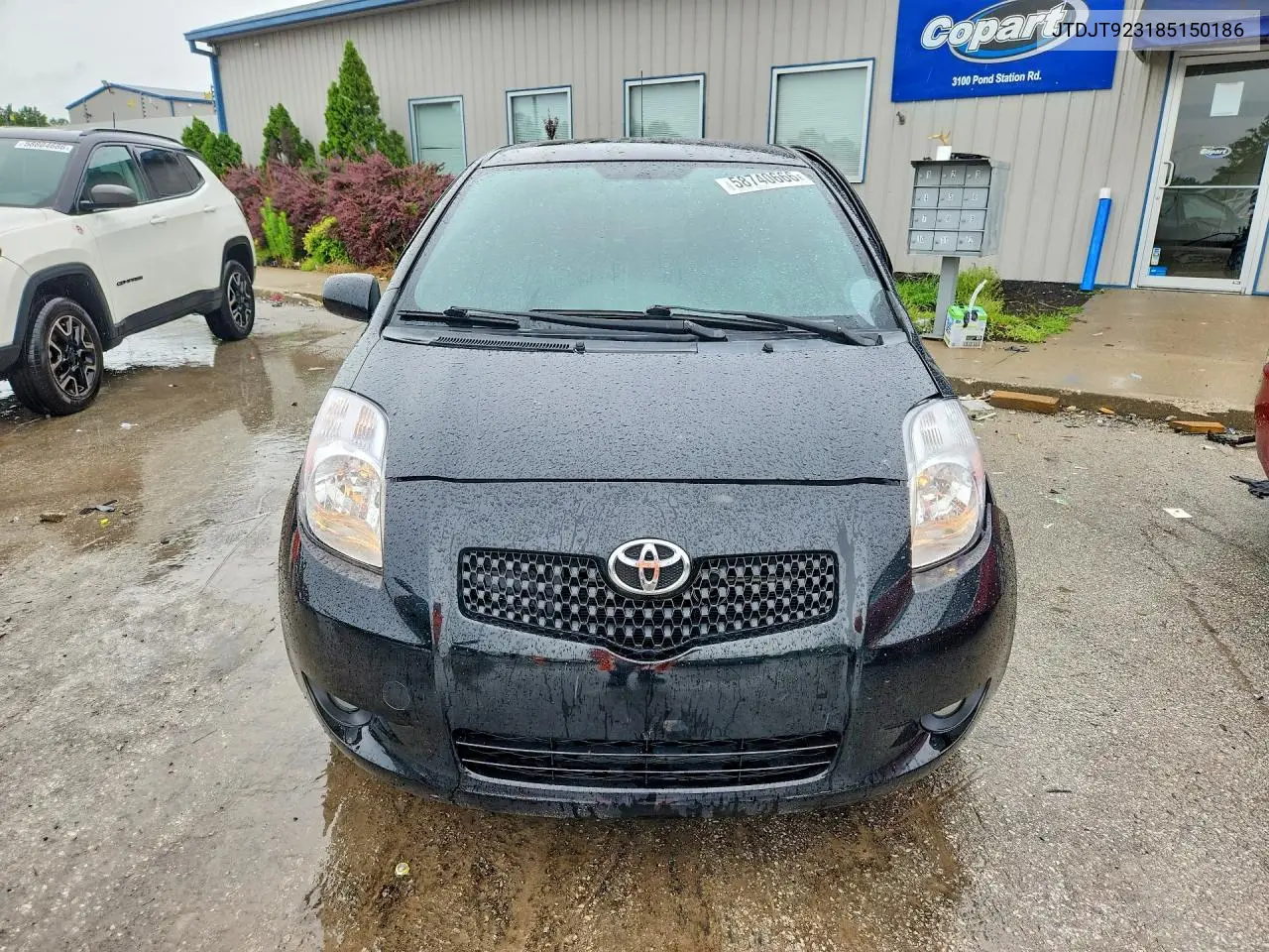 2008 Toyota Yaris S VIN: JTDJT923185150186 Lot: 58740666