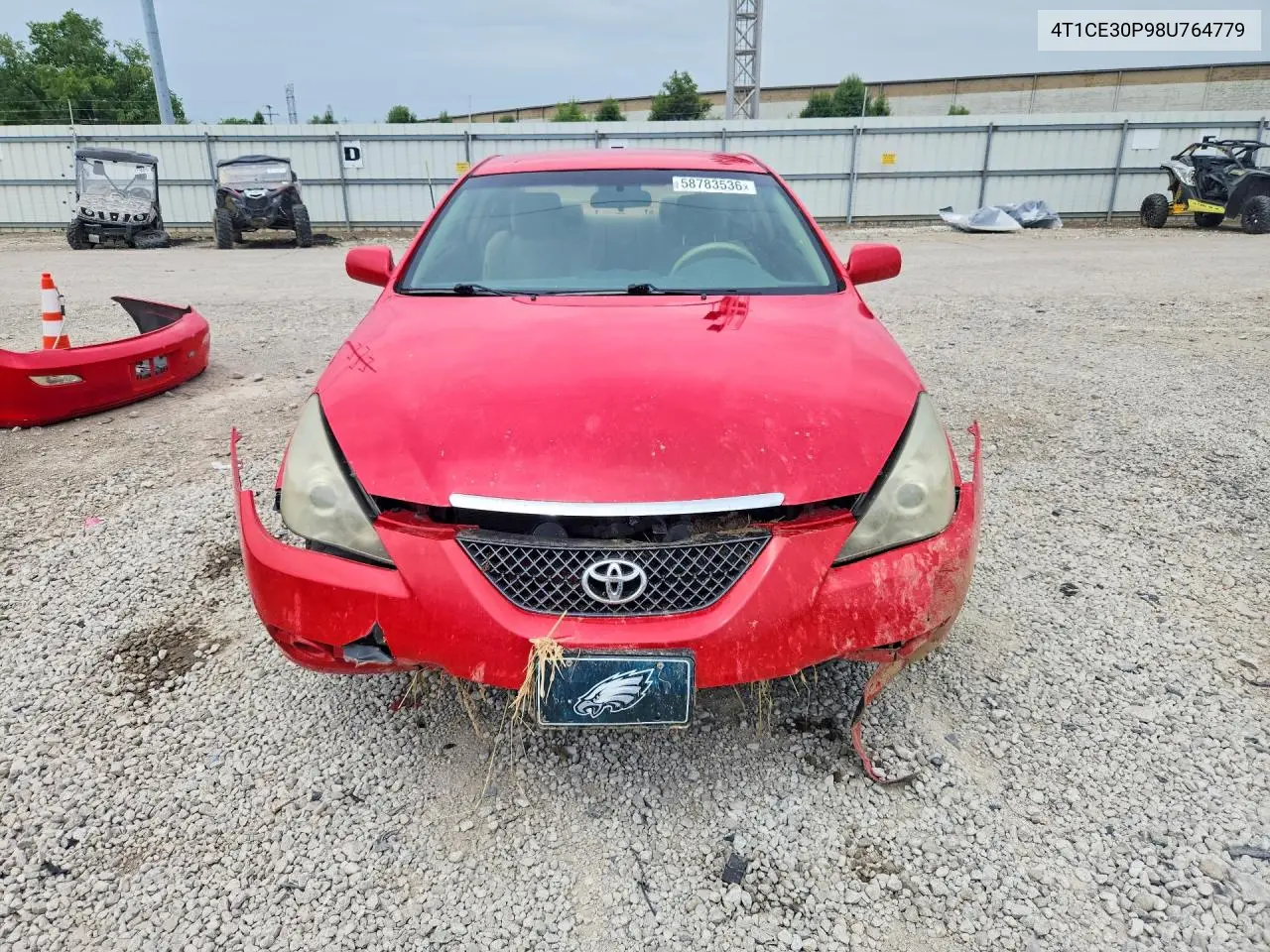 2008 Toyota Camry Solara Se VIN: 4T1CE30P98U764779 Lot: 58783536