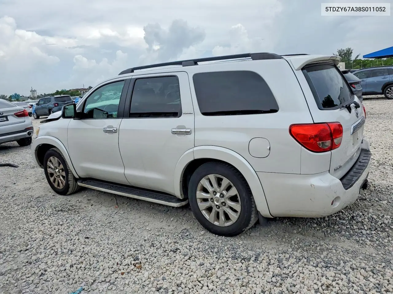 2008 Toyota Sequoia Platinum VIN: 5TDZY67A38S011052 Lot: 58981586