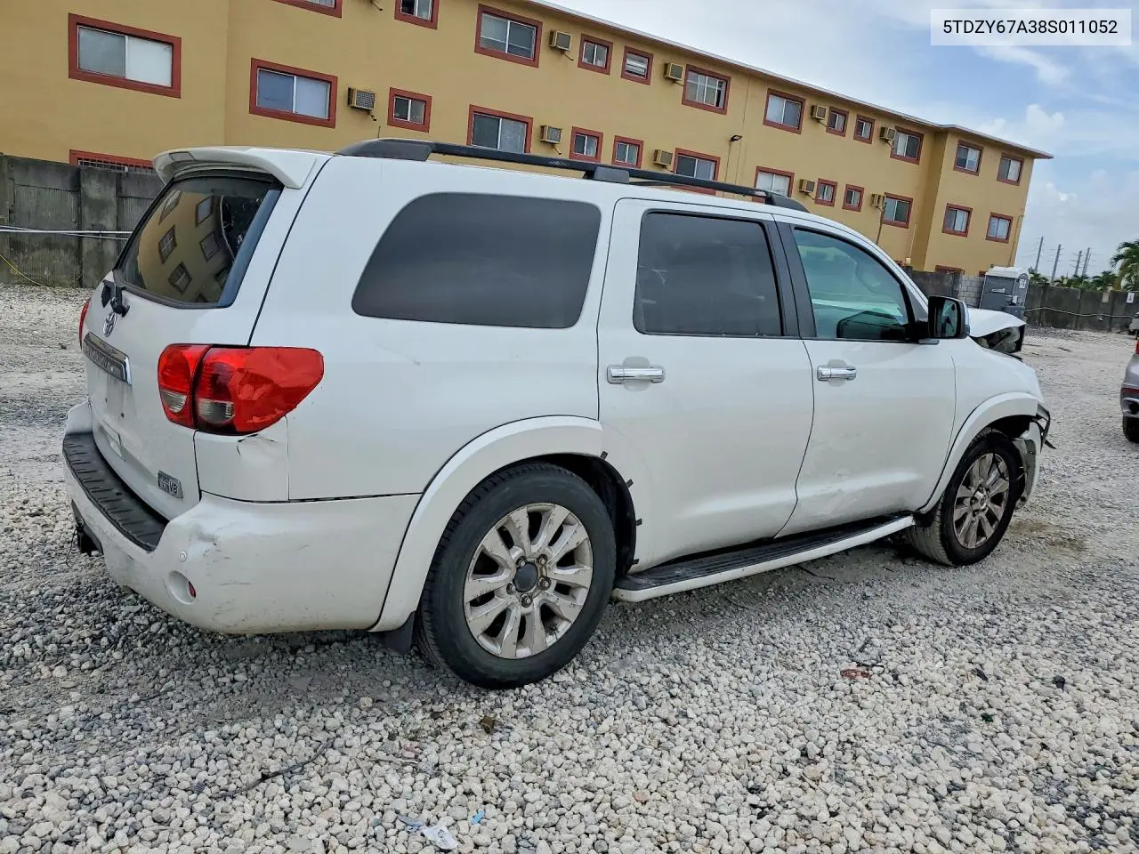 2008 Toyota Sequoia Platinum VIN: 5TDZY67A38S011052 Lot: 58981586