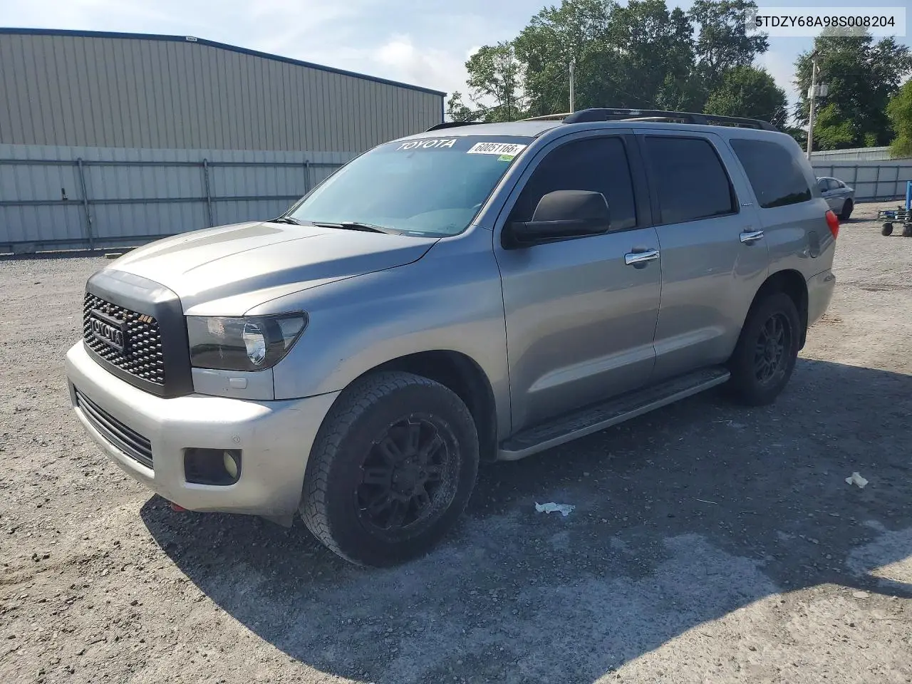 2008 Toyota Sequoia Limited VIN: 5TDZY68A98S008204 Lot: 60051166