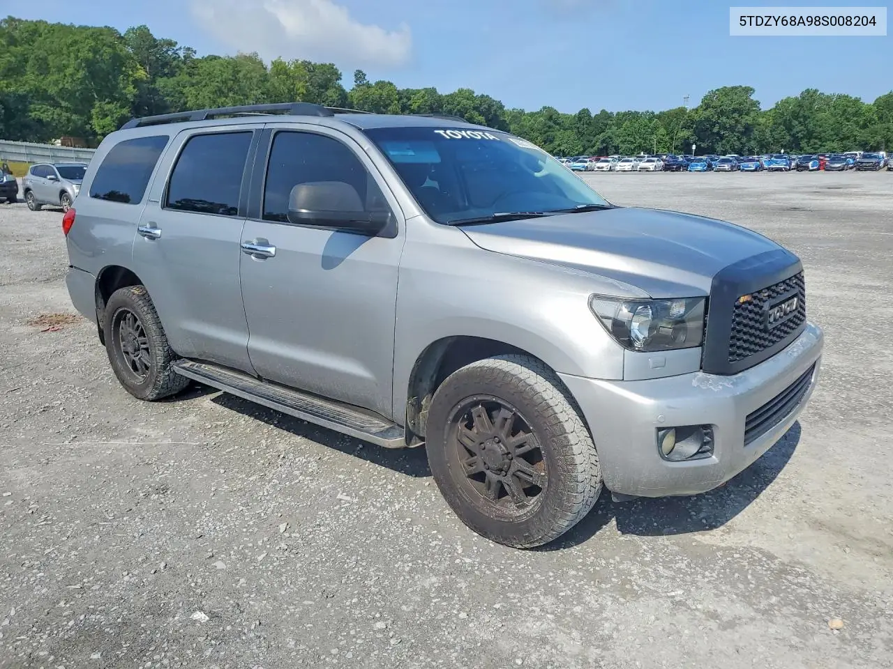2008 Toyota Sequoia Limited VIN: 5TDZY68A98S008204 Lot: 60051166