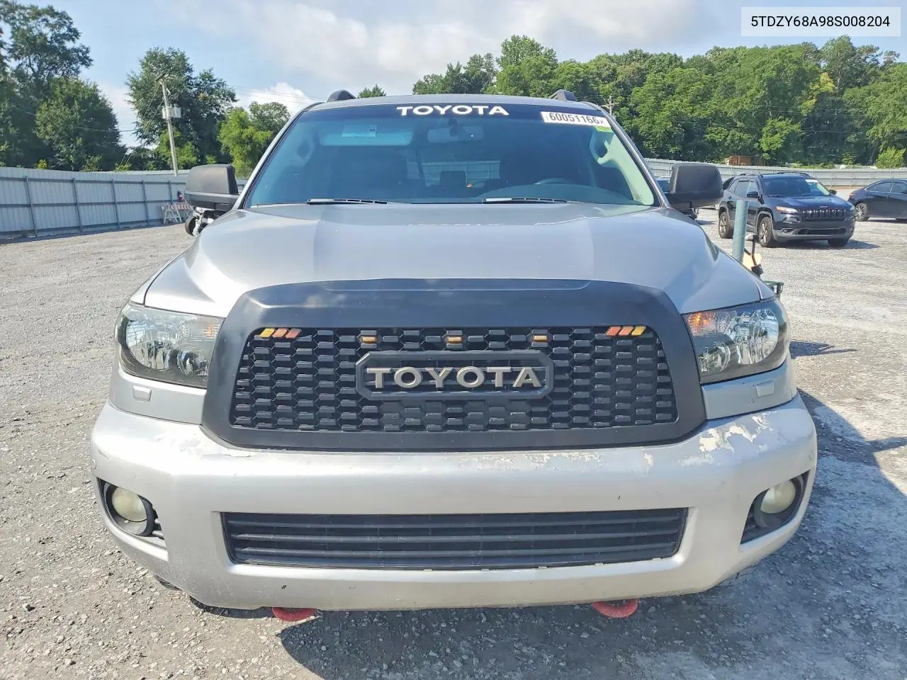 2008 Toyota Sequoia Limited VIN: 5TDZY68A98S008204 Lot: 60051166