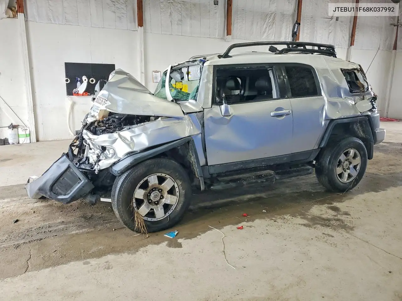 2008 Toyota Fj Cruiser Base VIN: JTEBU11F68K037992 Lot: 60053676