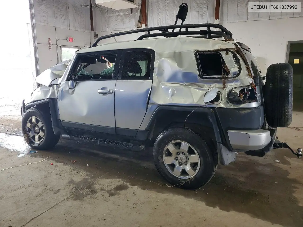 2008 Toyota Fj Cruiser Base VIN: JTEBU11F68K037992 Lot: 60053676