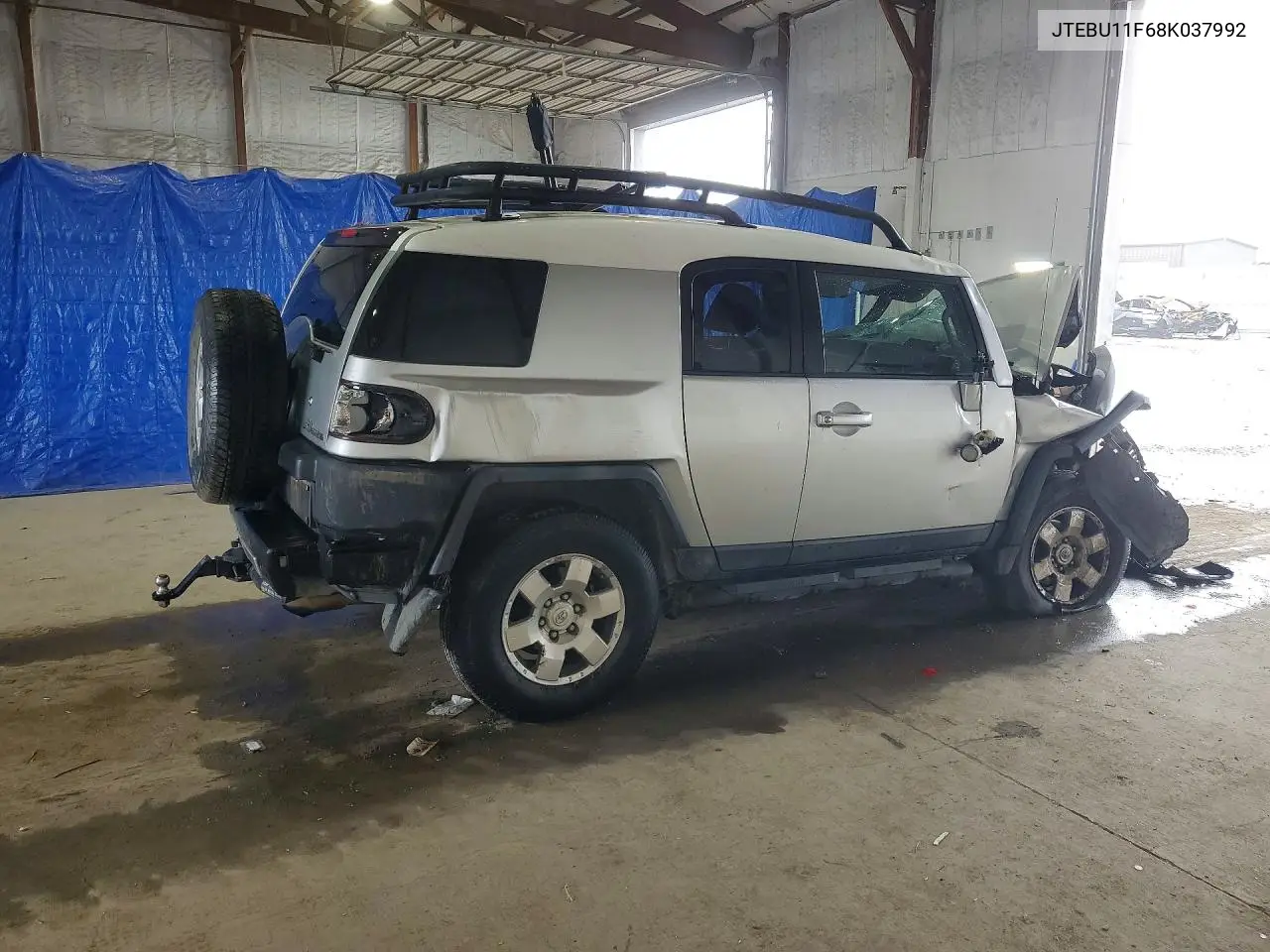 2008 Toyota Fj Cruiser Base VIN: JTEBU11F68K037992 Lot: 60053676