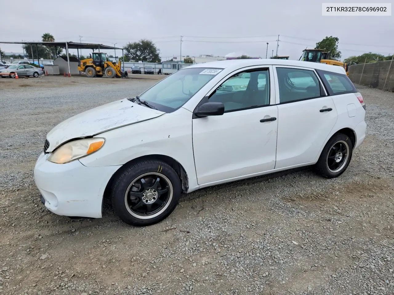 2008 Toyota Corolla Matrix Xr VIN: 2T1KR32E78C696902 Lot: 60788256