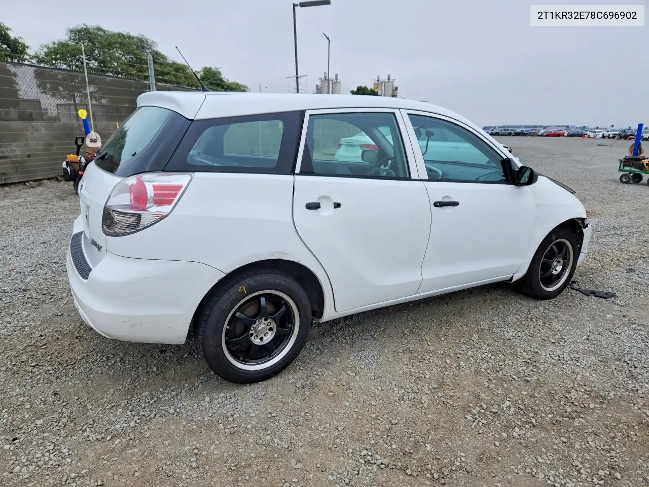 2008 Toyota Corolla Matrix Xr VIN: 2T1KR32E78C696902 Lot: 60788256