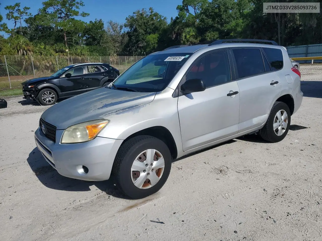 2008 Toyota Rav4 Base VIN: JTMZD33V285093736 Lot: 60896926