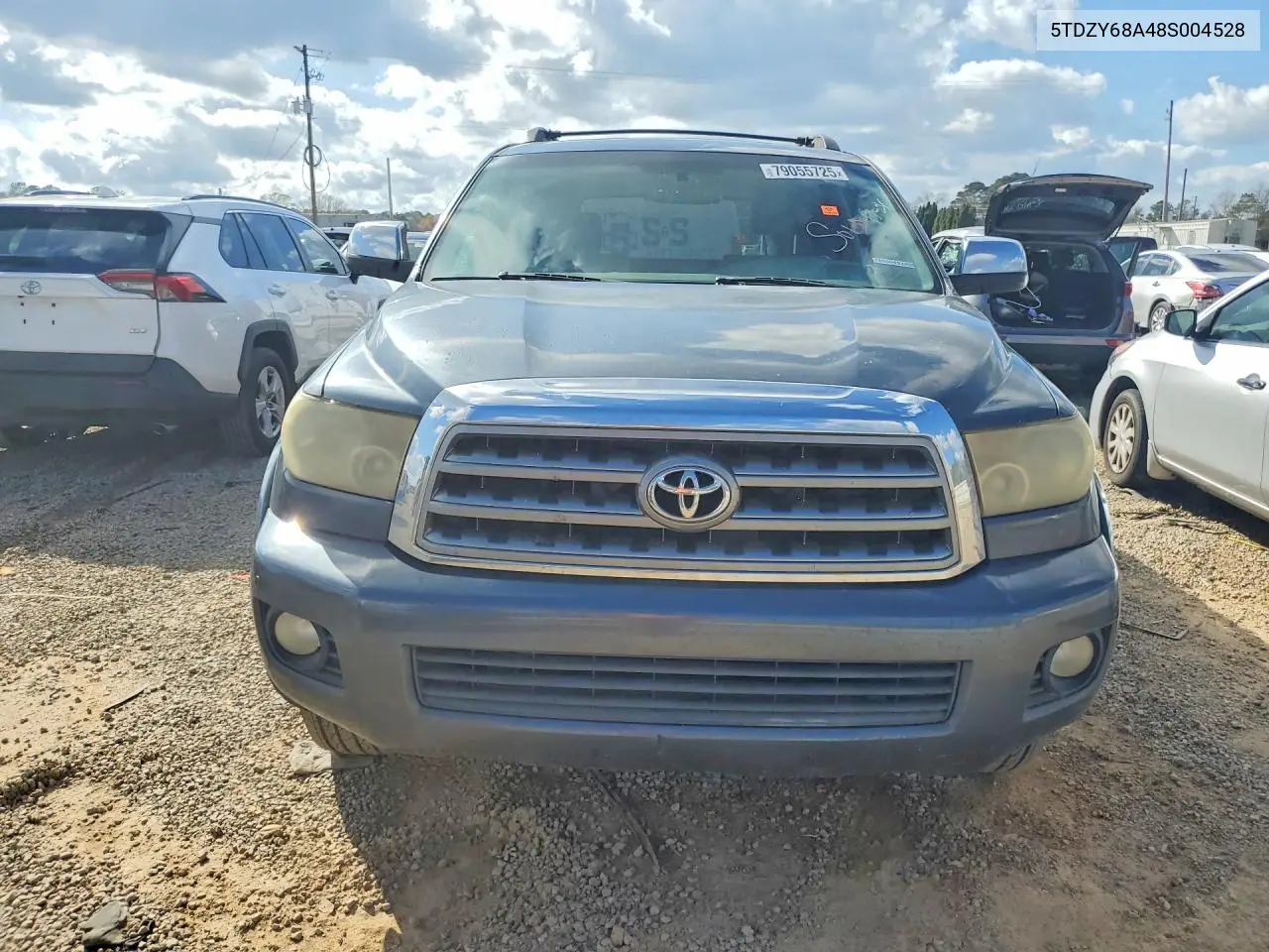 2008 Toyota Sequoia Limited VIN: 5TDZY68A48S004528 Lot: 79055725