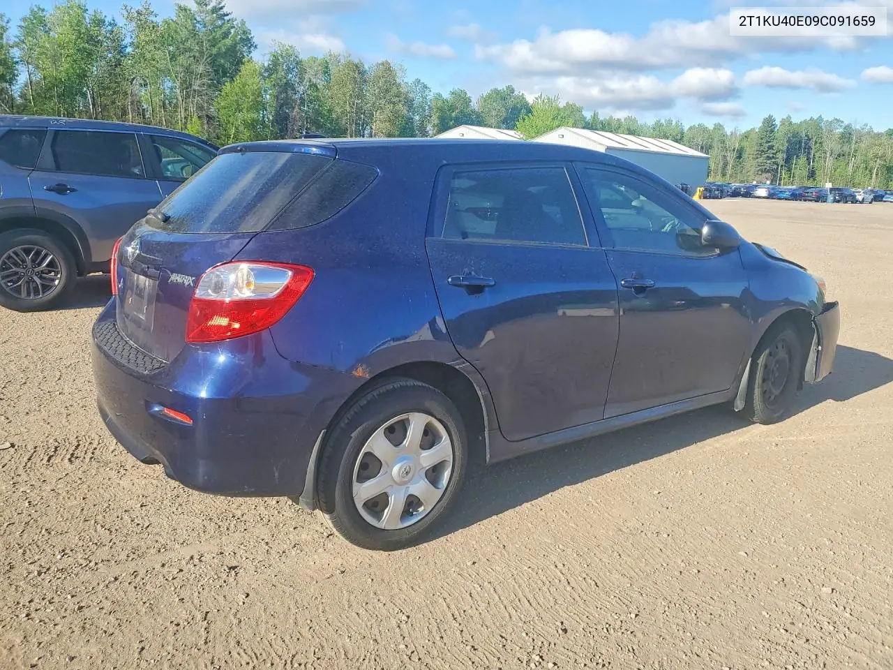 2009 Toyota Matrix Base VIN: 2T1KU40E09C091659 Lot: 55364796