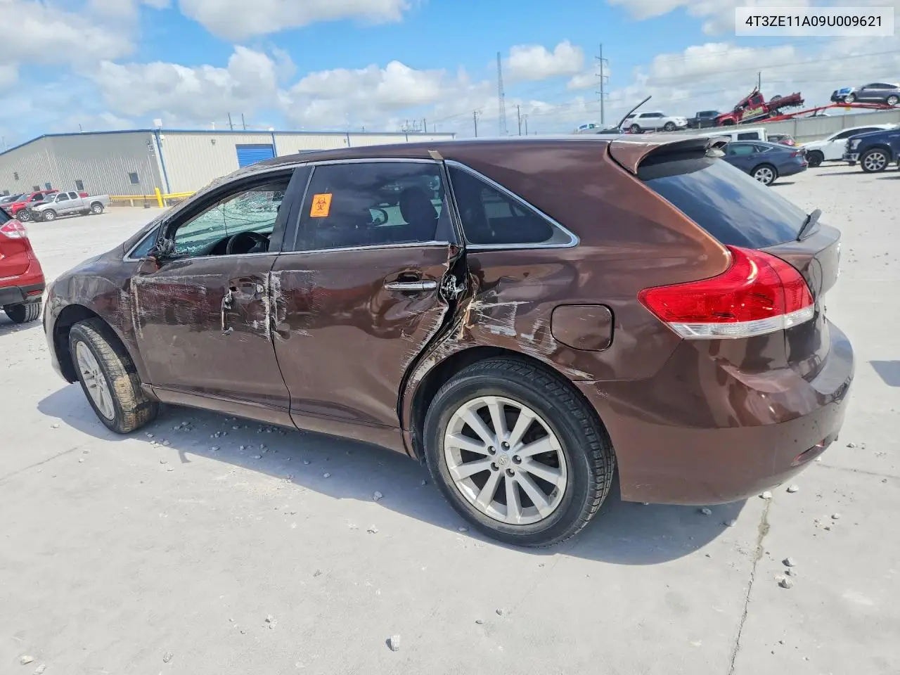 2009 Toyota Venza Fwd 4Cyl VIN: 4T3ZE11A09U009621 Lot: 57246196
