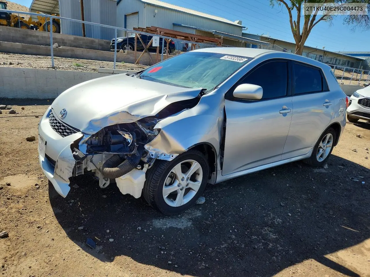 2009 Toyota Matrix Base VIN: 2T1KU40E29C004473 Lot: 57332586