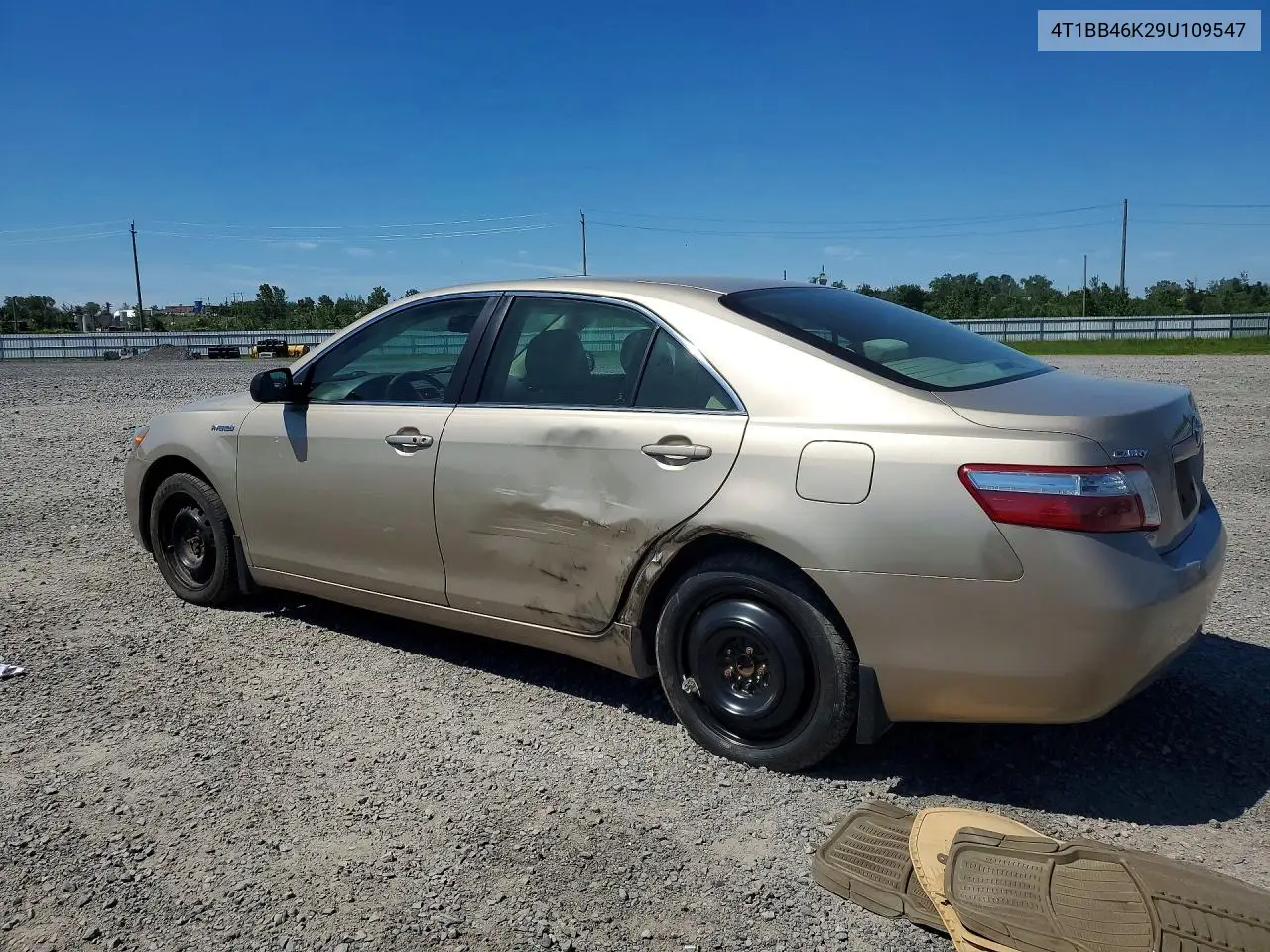 2009 Toyota Camry Hybrid VIN: 4T1BB46K29U109547 Lot: 57674216