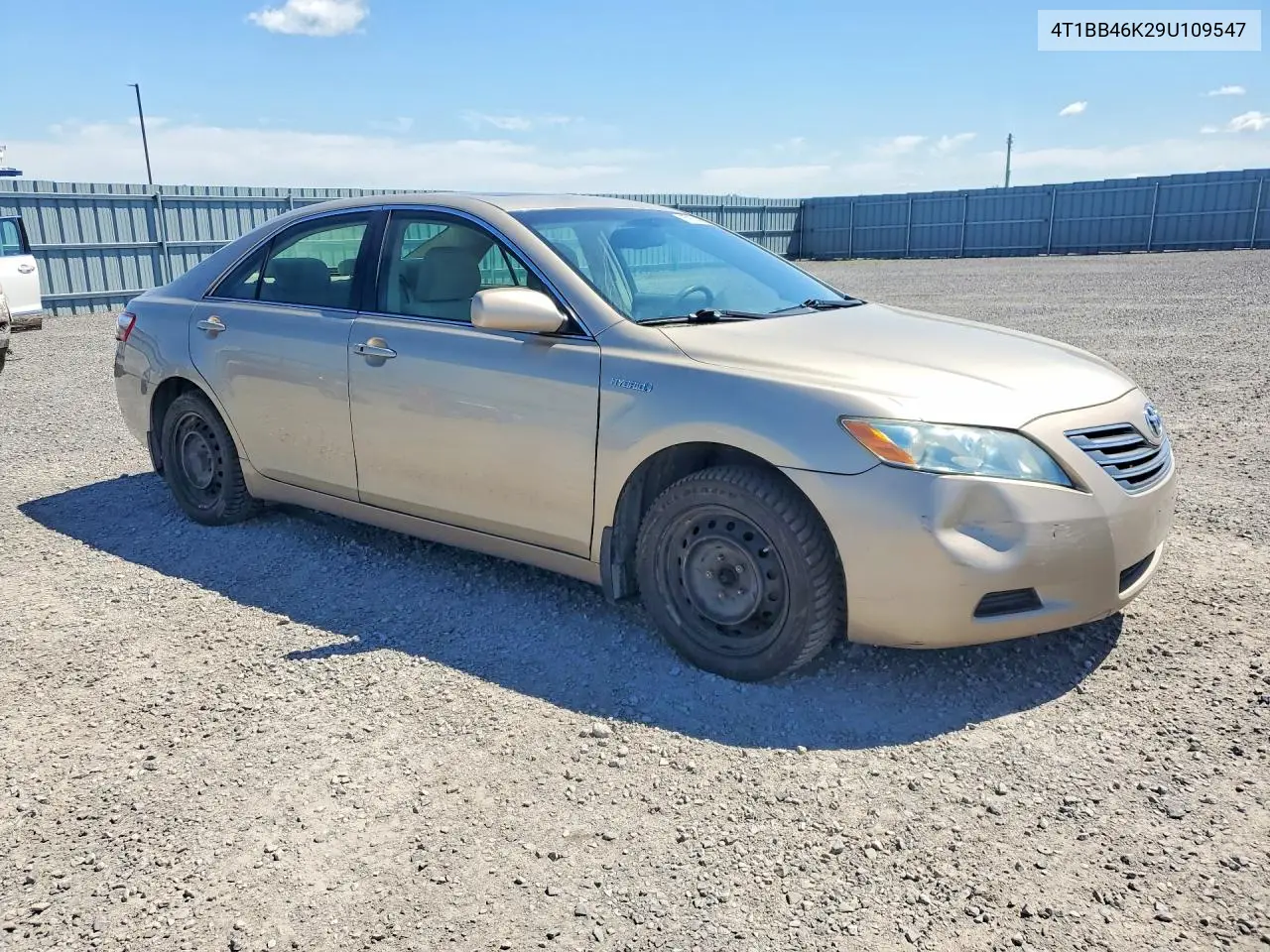 2009 Toyota Camry Hybrid VIN: 4T1BB46K29U109547 Lot: 57674216