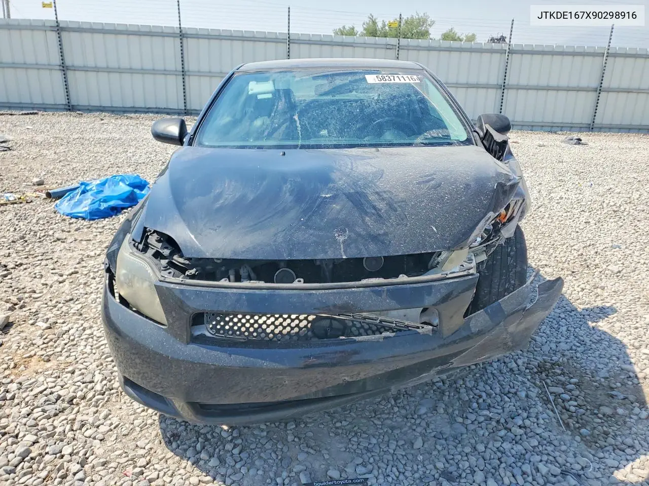 2009 Scion Tc Base VIN: JTKDE167X90298916 Lot: 58371116