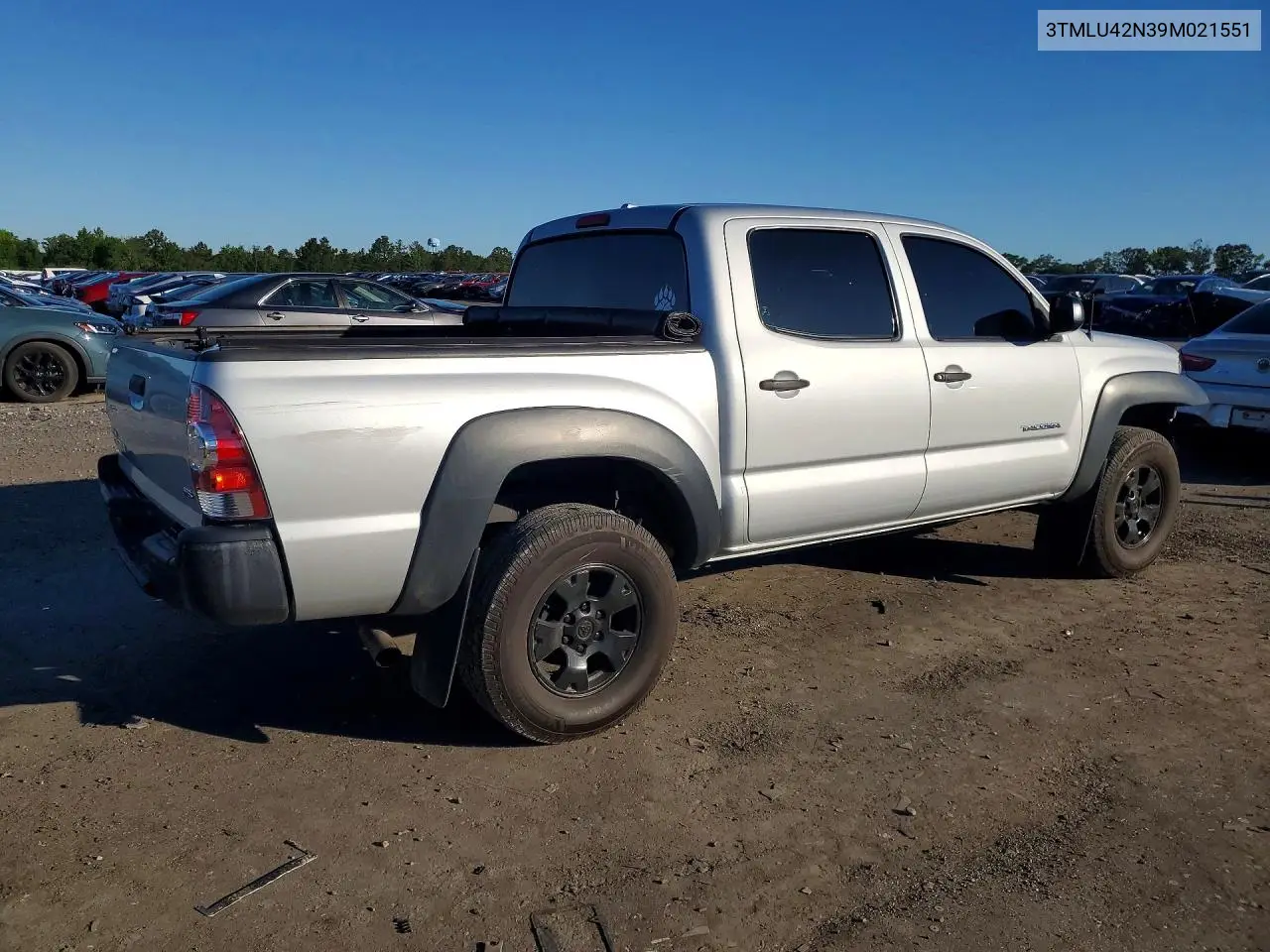 2009 Toyota Tacoma Double Cab VIN: 3TMLU42N39M021551 Lot: 58520626