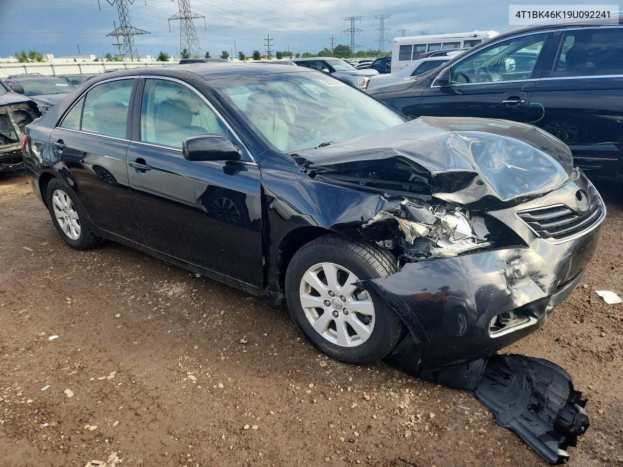 2009 Toyota Camry Xle V6 VIN: 4T1BK46K19U092241 Lot: 58550586