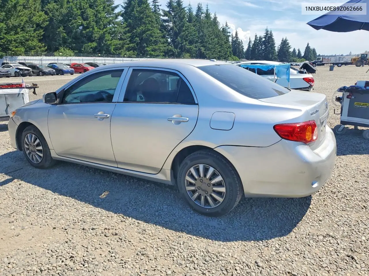2009 Toyota Corolla Le VIN: 1NXBU40E89Z062666 Lot: 58586356