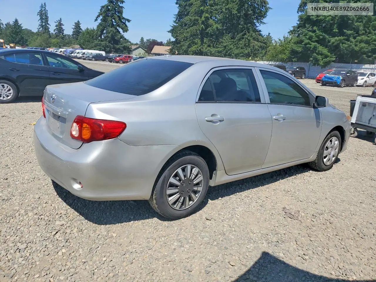 2009 Toyota Corolla Le VIN: 1NXBU40E89Z062666 Lot: 58586356