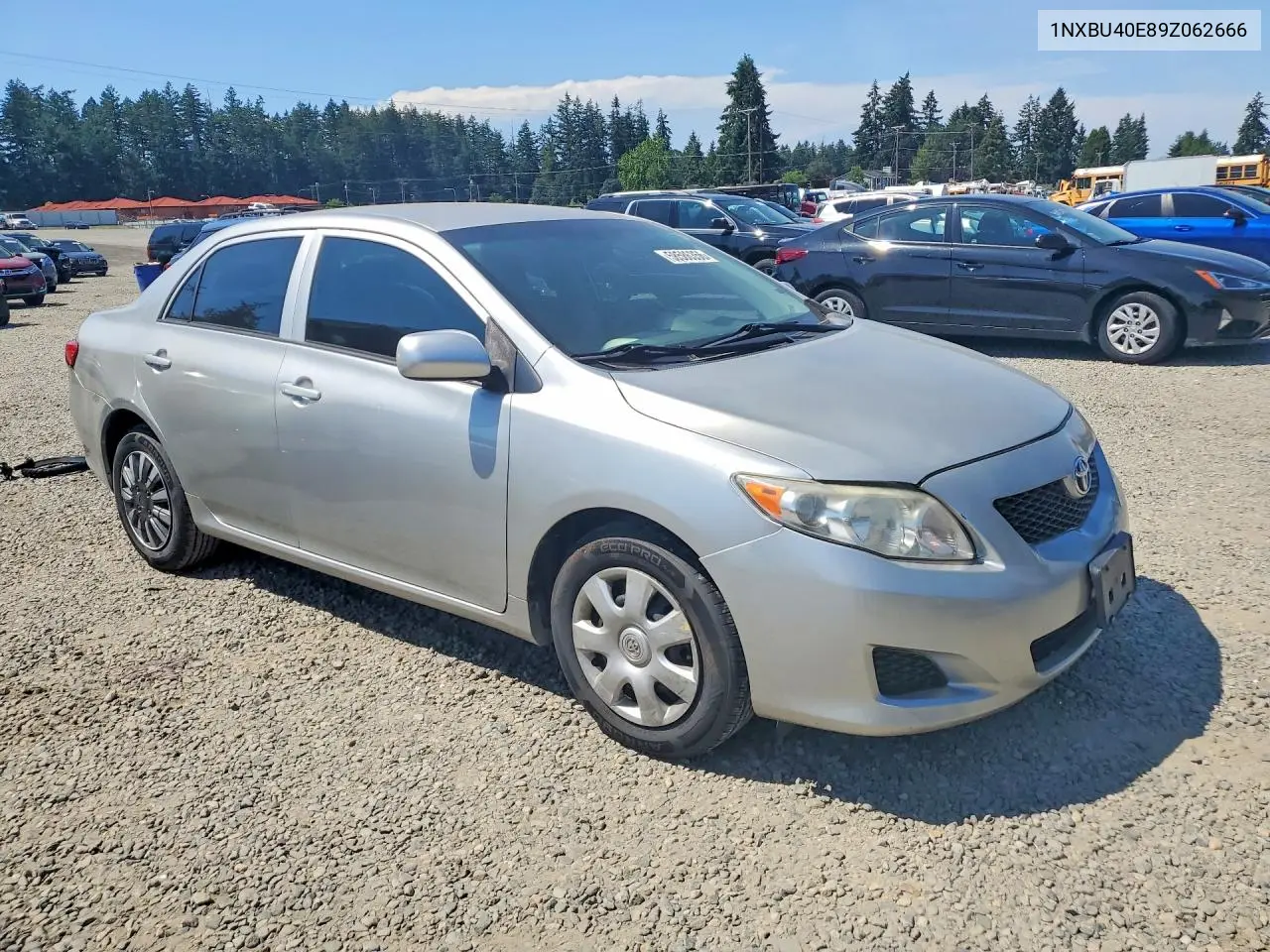 2009 Toyota Corolla Le VIN: 1NXBU40E89Z062666 Lot: 58586356
