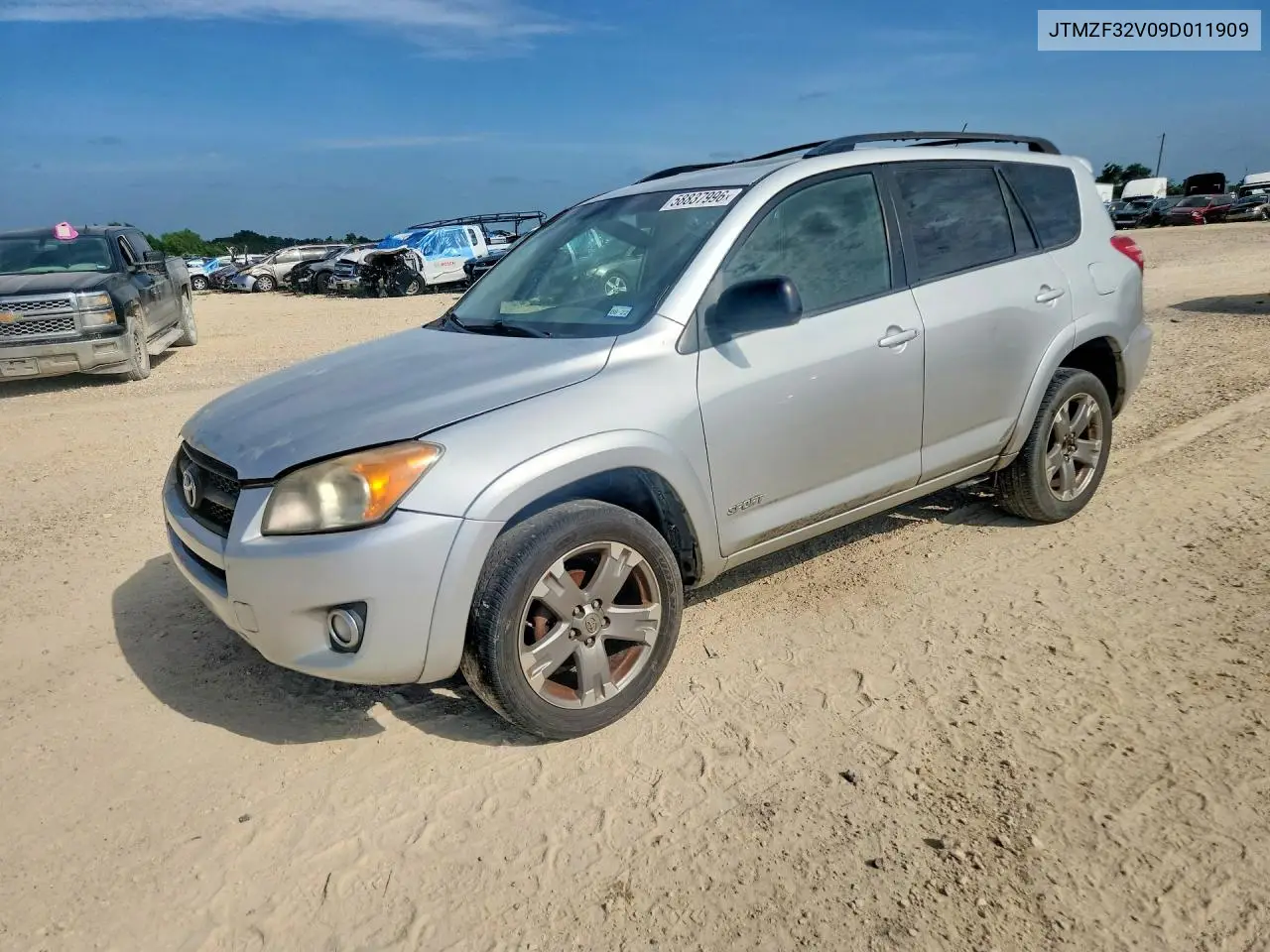 2009 Toyota Rav4 Sport VIN: JTMZF32V09D011909 Lot: 58837996