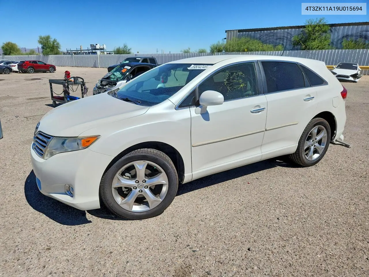 2009 Toyota Venza Fwd V6 VIN: 4T3ZK11A19U015694 Lot: 59834246