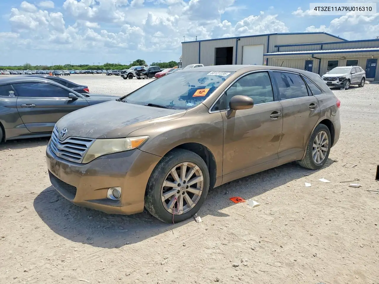 2009 Toyota Venza Fwd 4Cyl VIN: 4T3ZE11A79U016310 Lot: 60127236