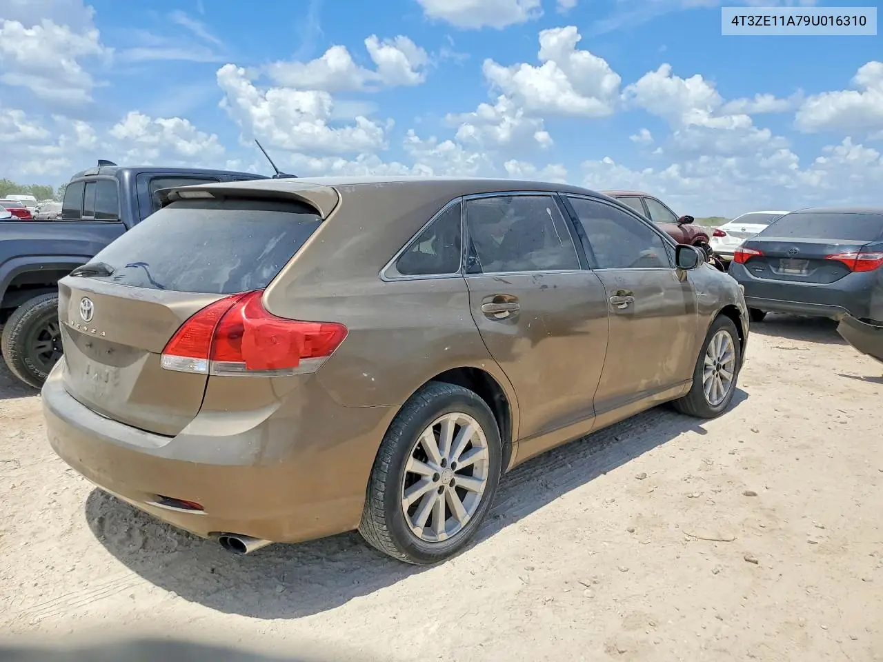2009 Toyota Venza Fwd 4Cyl VIN: 4T3ZE11A79U016310 Lot: 60127236