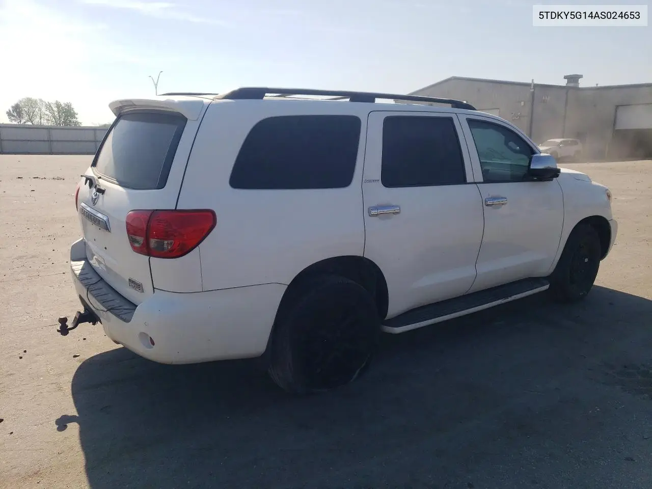 2010 Toyota Sequoia Limited VIN: 5TDKY5G14AS024653 Lot: 47740596