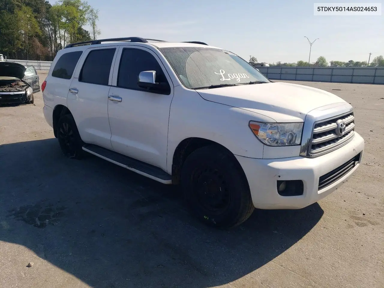 2010 Toyota Sequoia Limited VIN: 5TDKY5G14AS024653 Lot: 47740596