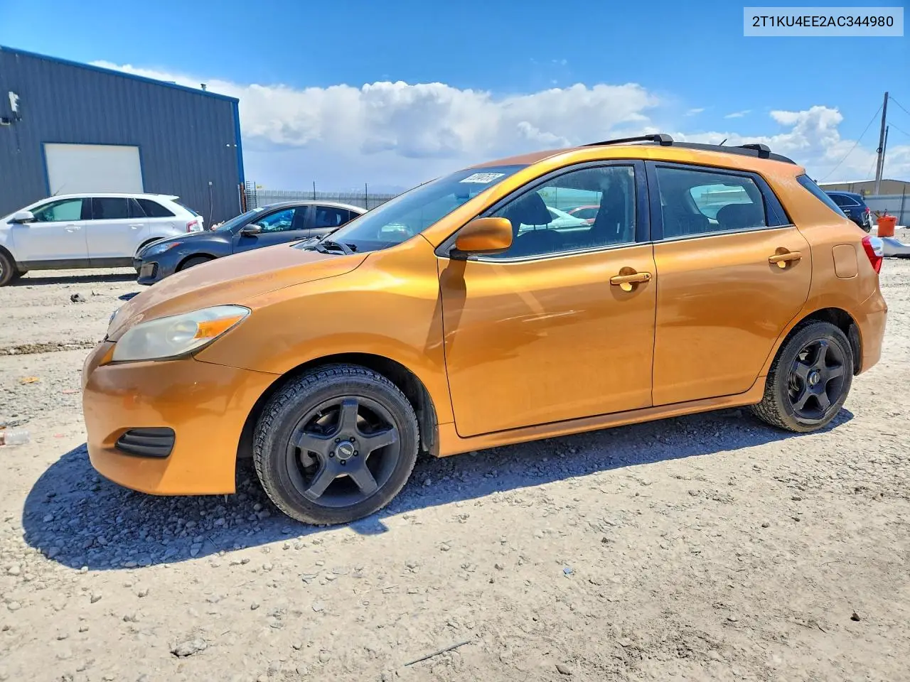 2010 Toyota Matrix Base VIN: 2T1KU4EE2AC344980 Lot: 52047576