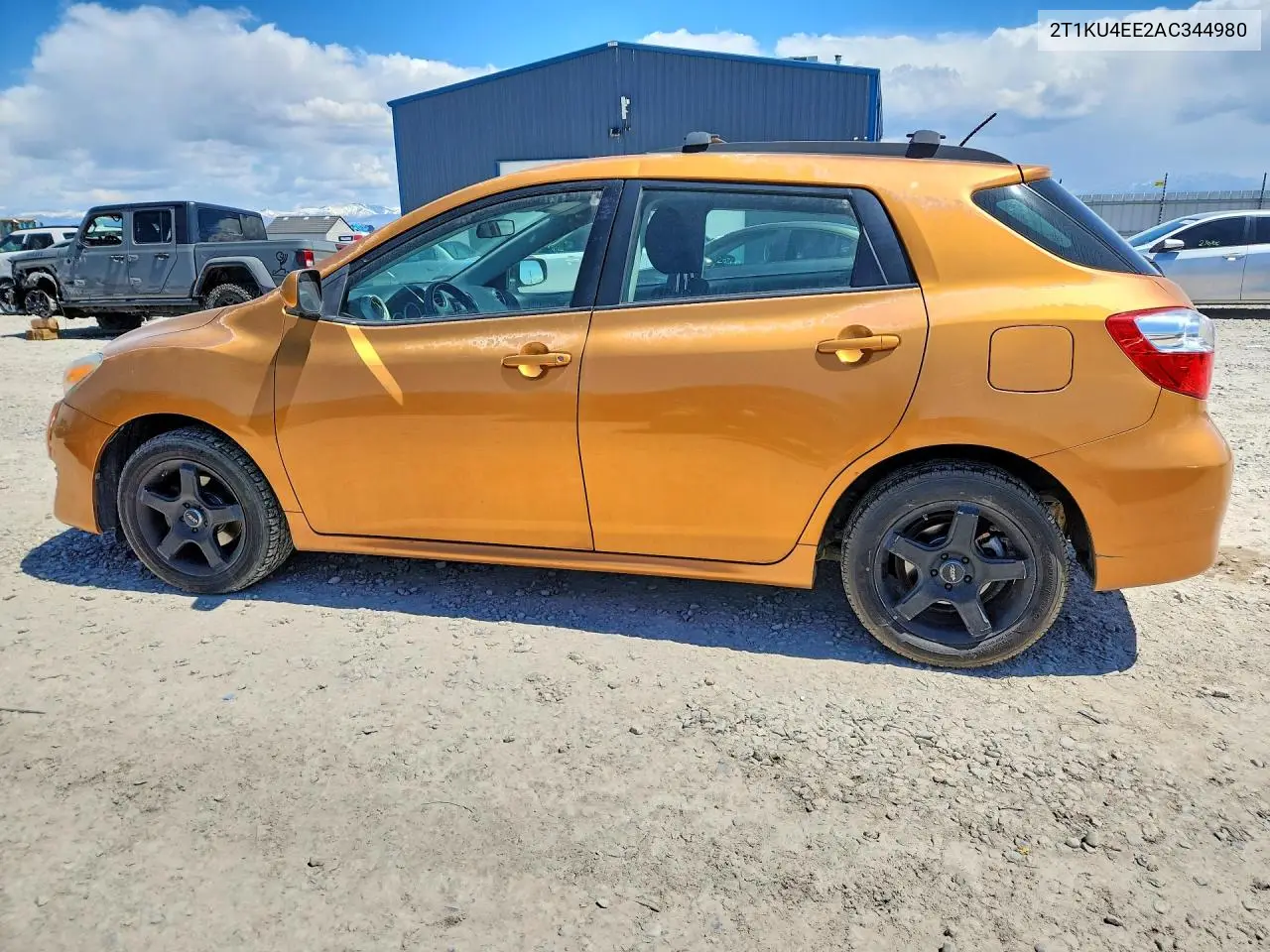 2010 Toyota Matrix Base VIN: 2T1KU4EE2AC344980 Lot: 52047576