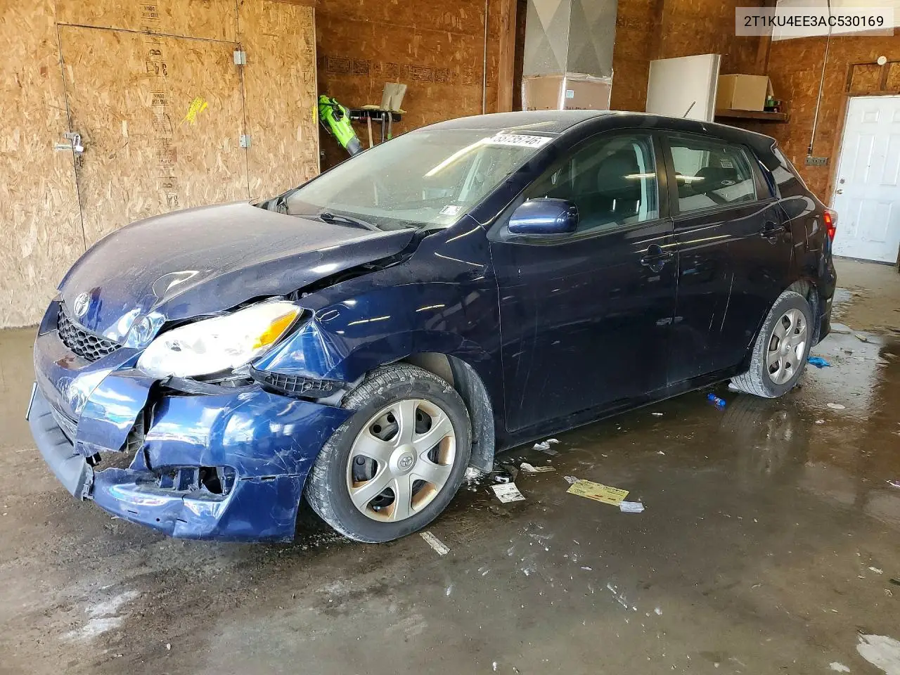 2010 Toyota Matrix Base VIN: 2T1KU4EE3AC530169 Lot: 55735746