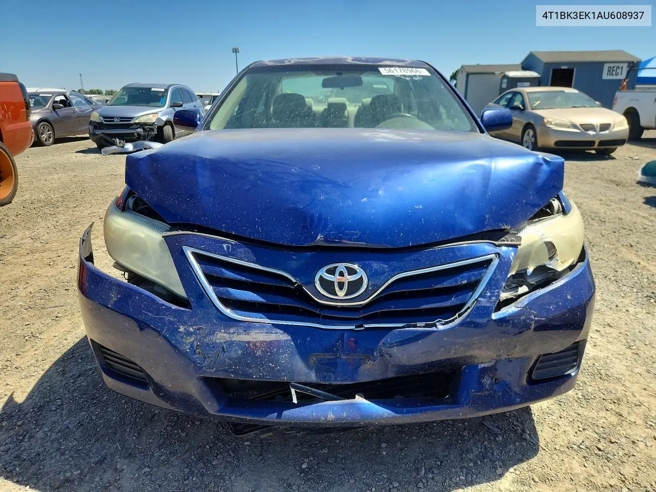 2010 Toyota Camry Le V6 VIN: 4T1BK3EK1AU608937 Lot: 56178966