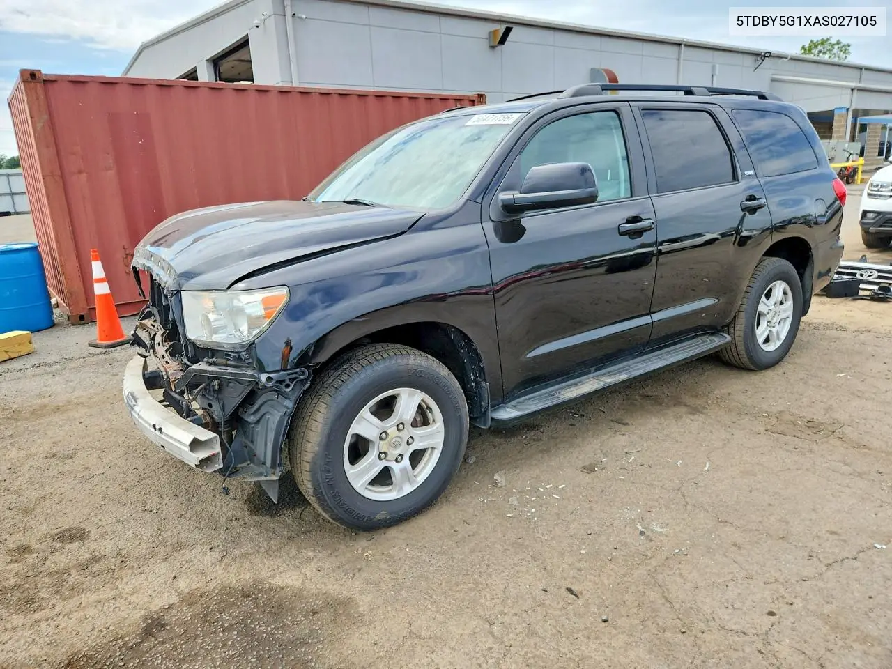 2010 Toyota Sequoia Sr5 VIN: 5TDBY5G1XAS027105 Lot: 56471756