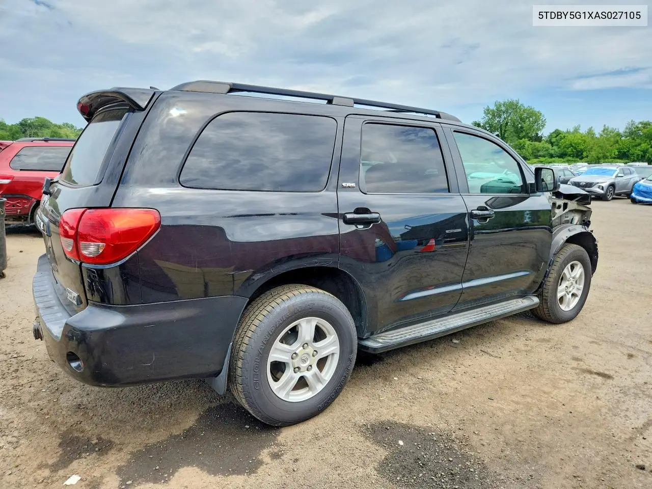 2010 Toyota Sequoia Sr5 VIN: 5TDBY5G1XAS027105 Lot: 56471756