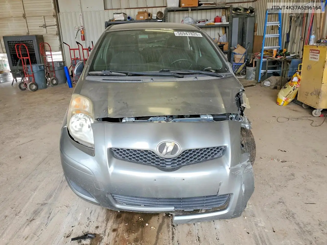 2010 Toyota Yaris Base VIN: JTDJT4K37A5296164 Lot: 56947826