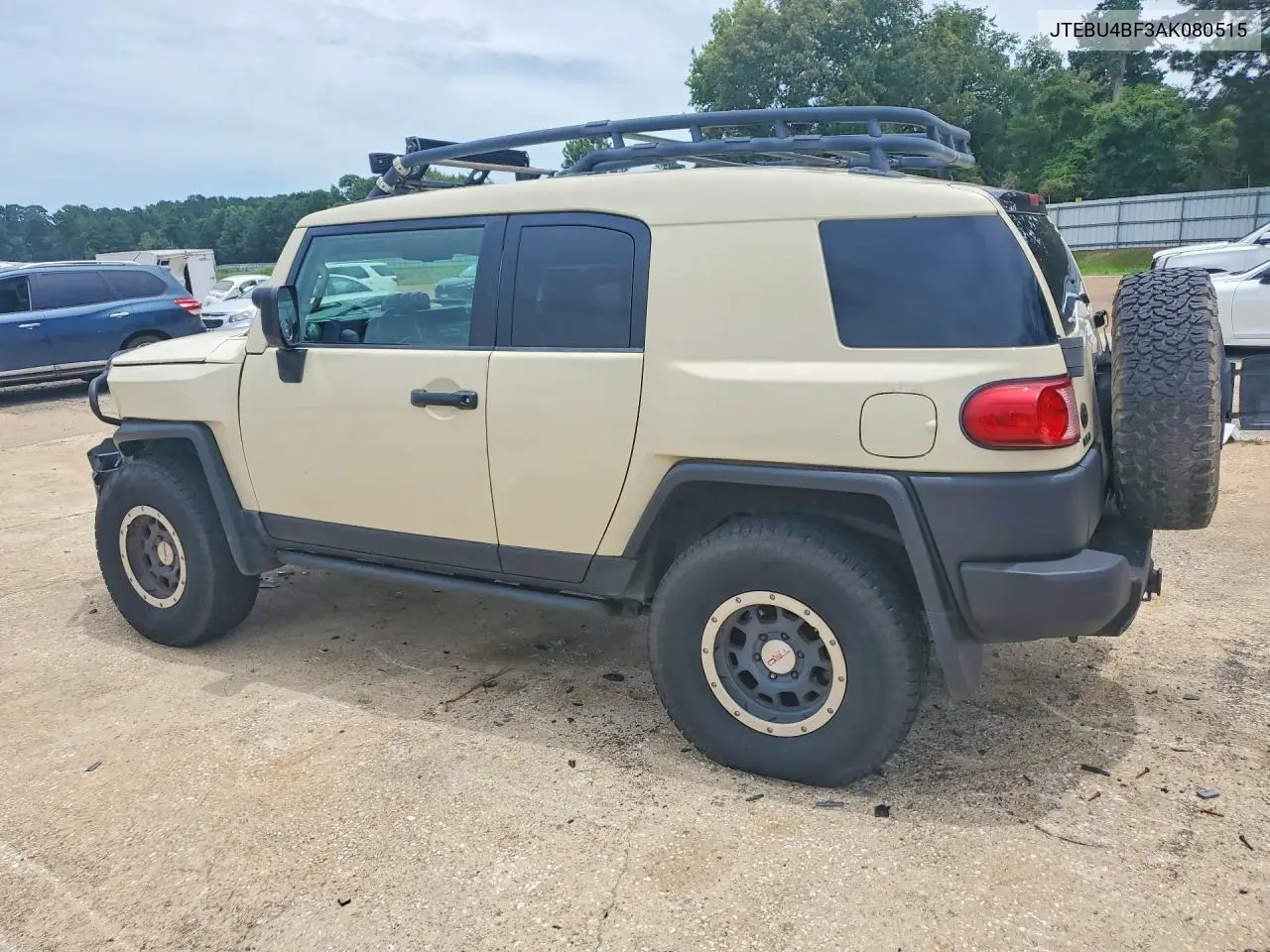 2010 Toyota Fj Cruiser Base VIN: JTEBU4BF3AK080515 Lot: 57414516