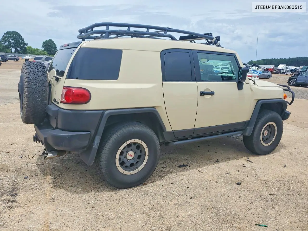 2010 Toyota Fj Cruiser Base VIN: JTEBU4BF3AK080515 Lot: 57414516