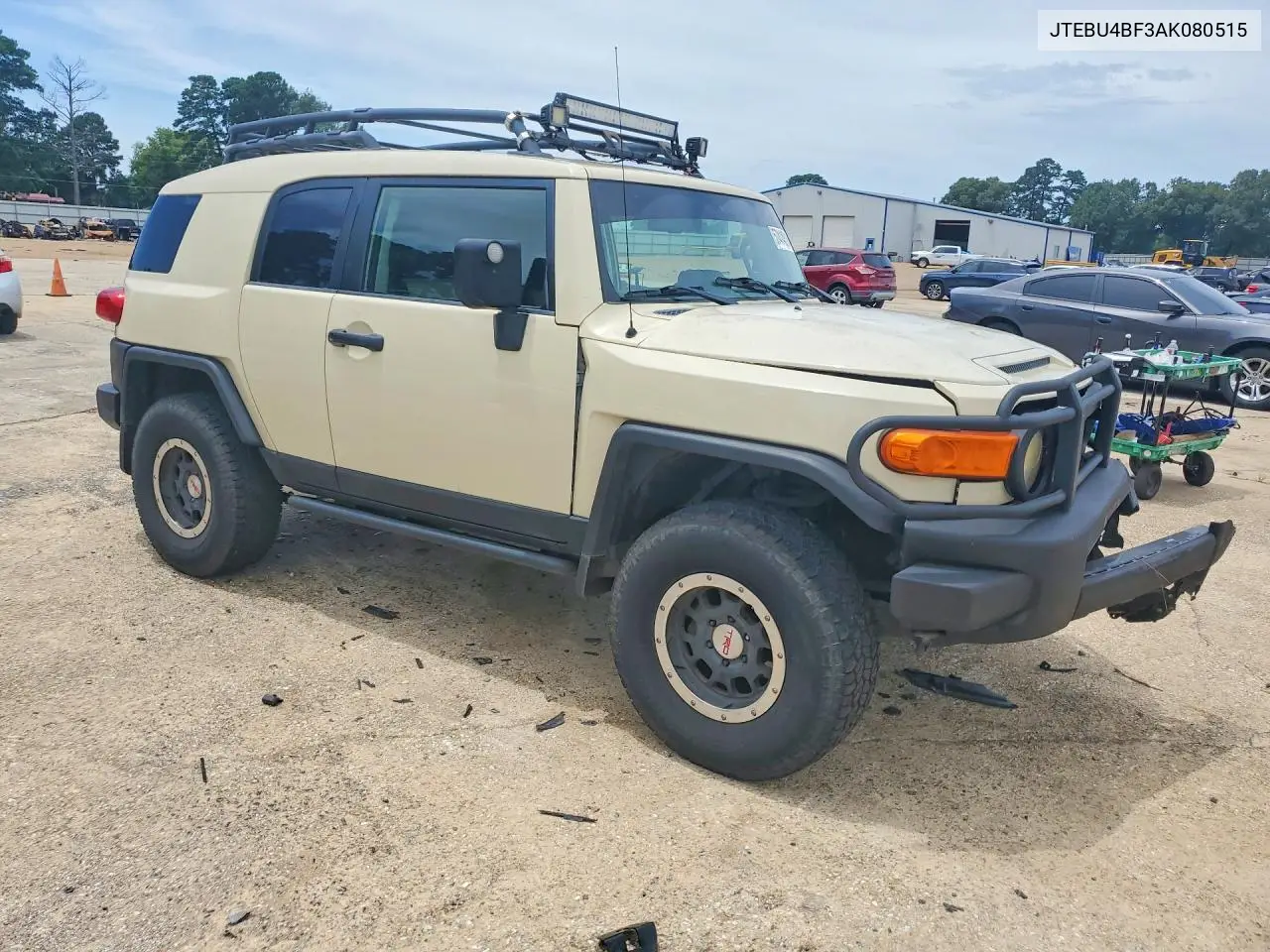 2010 Toyota Fj Cruiser Base VIN: JTEBU4BF3AK080515 Lot: 57414516
